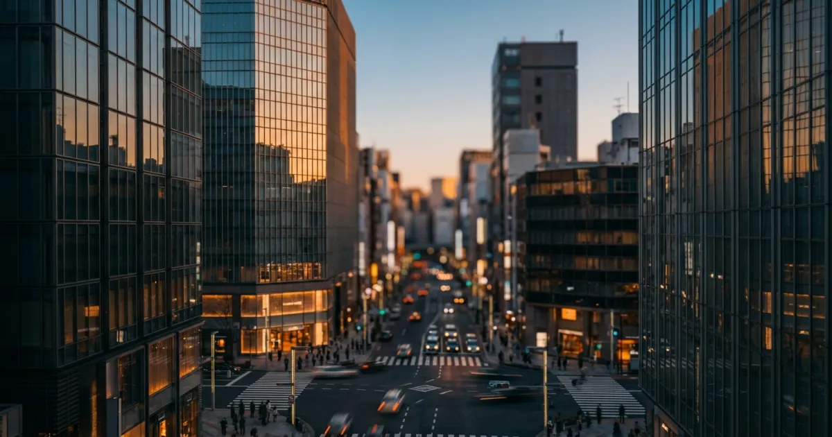 銀座旗艦店でのクライアント対応シーン